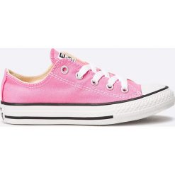 Converse - Tenisówki dziecięce Chuck Taylor All Star. Różowe trampki dziewczęce Converse, bez wzorów, z materiału, bez zapięcia. Za 199,90 zł.