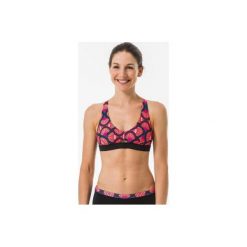 Góra kostiumu kąpielowego AGATHA SUPAI DIVA damska. Różowe t-shirty damskie OLAIAN, bez wzorów, z elastanu, sportowe, z dekoltem na plecach. Za 69,99 zł.