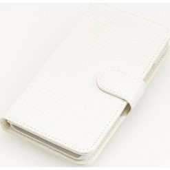 Etui z klapką - Biały. Białe etui damskie Reserved. W wyprzedaży za 9,99 zł.