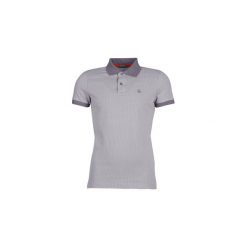 Koszulki polo z krótkim rękawem Benetton MADALO. Szare koszulki męskie Benetton, xl, bez wzorów, z krótkim rękawem. Za 116,10 zł.