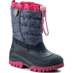 Kozaki dziewczęce: Śniegowce CMP – Kids Hanki Mel 3Q48064MK Navy Mel. M895