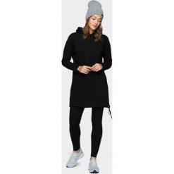 Bluza damska BLD604 - głęboka czerń - Outhorn. Bluzy damskie Outhorn, bez wzorów, bez rękawów, bez kaptura. Za 129,99 zł.