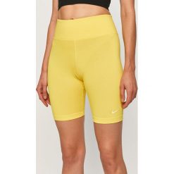 Nike Sportswear - Szorty. Czarne spodenki sportowe damskie Nike Sportswear, s, bez wzorów, z elastanu, sportowe, z podwyższonym stanem. Za 119,90 zł.