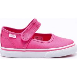 Vans - Baleriny dziecięce. Różowe baleriny dziewczęce marki Vans, z gumy. W wyprzedaży za 129,90 zł.