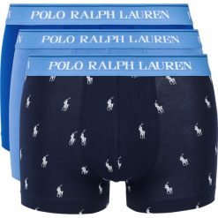 Polo Ralph Lauren 3-pack Bokserki Niebieski. Niebieskie bokserki męskie Polo Ralph Lauren, bez wzorów, z elastanu. Za 194,95 zł.