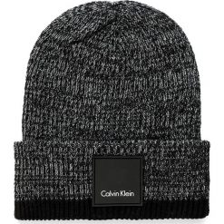 Czapka męska CALVIN KLEIN BLACK LABEL - Calvin Glitch Beanie K50K503145 904. Szare czapki damskie marki Calvin Klein Black Label, z nylonu. W wyprzedaży za 169,00 zł.