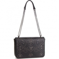 Torebka LOVE MOSCHINO - JC4123PP17LR0000 Nero/Galv.Nero. Czarne torebki klasyczne damskie marki Love Moschino, ze skóry ekologicznej. Za 839,00 zł.