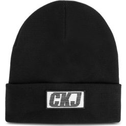 Czapka CALVIN KLEIN JEANS - J Ckj Bmx Beanie W K60K605286 016. Czarne czapki damskie Calvin Klein Jeans, bez wzorów, z bawełny. Za 179,00 zł.
