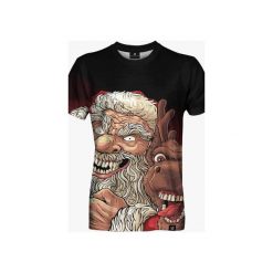 Mad Santa men's t-shirt. Szare t-shirty męskie Mars from venus, s, bez wzorów, bez kołnierzyka. Za 84,50 zł.