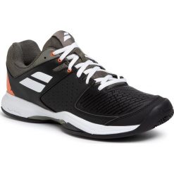Buty BABOLAT - Pulsion Clay 30S20346 Black/Burnt Olive. Czarne buty sportowe męskie Babolat, ze skóry ekologicznej, bez zapięcia, tenisowe. Za 319,00 zł.