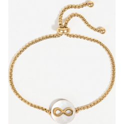 Parfois - Bransoletka. Żółte bransoletki damskie marki Parfois, z materiału, ze stali. Za 59,90 zł.