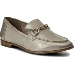 Mokasyny TAMARIS - 1-24421-38 Lt Gold Met. 903. Szare mokasyny damskie marki Tamaris, z materiału. W wyprzedaży za 169,00 zł.