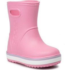 Kalosze CROCS - Crocband Rain Boot K 205827 Pink Lemonade/Lavender. Różowe kalosze dziewczęce Crocs. W wyprzedaży za 139,00 zł.