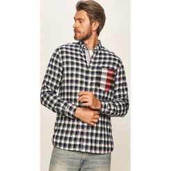 Tommy Hilfiger - Koszula. Koszule męskie TOMMY HILFIGER, s, bez wzorów, z bawełny, casualowe, button down, z długim rękawem. Za 449,90 zł.