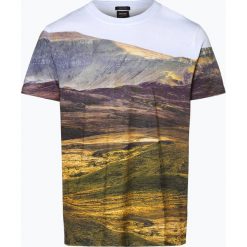 BOSS Casual - T-shirt męski – Teedog 4, pomarańczowy. Pomarańczowe t-shirty męskie z nadrukiem marki BOSS Casual, s, z bawełny. Za 279,95 zł.
