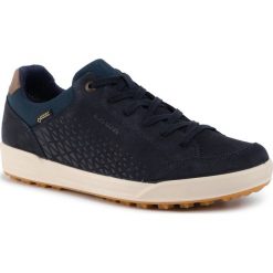 Półbuty LOWA - Lisboa Gtx Lo GORE-TEX 310791 Navy/Sepia 6955. Niebieskie półbuty męskie Lowa, ze skóry. W wyprzedaży za 469,00 zł.