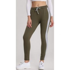 Khaki Spodnie Echoxera. Brązowe spodnie damskie Renee, xl, z dresówki. Za 69,99 zł.