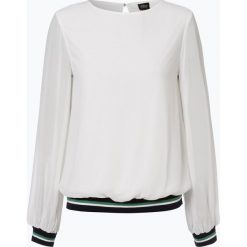 S.Oliver Black Label - Bluzka damska, beżowy. Brązowe topy sportowe damskie marki s.Oliver BLACK LABEL, s, w paski, z szyfonu, bez kołnierzyka, bez rękawów, bez kaptura. Za 259,95 zł.