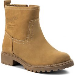 Buty zimowe damskie: Botki WRANGLER - Creek Bootie WL172502 Tan Yellow 24