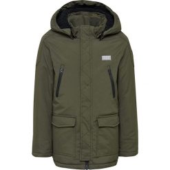 Kurtka zimowa w kolorze khaki. Brązowe kurtki chłopięce Legowear, na zimę, bez wzorów, bez kaptura. W wyprzedaży za 192,95 zł.