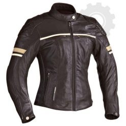 Kurtka skóra naturalna IXON MOTORS LADY kolor brązowy, rozmiar XL. Pomarańczowe kurtki damskie IXON, xl, bez wzorów, ze skóry, retro, bez kaptura. W wyprzedaży za 1049,01 zł.
