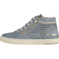 Trampki damskie slip on: Mustang Tenisówki i Trampki wysokie sky