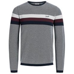 Jack&Jones Męska Sweter Jorlabour Knit Crew Neck Fiery Red (Rozmiar M). Czerwone swetry klasyczne męskie marki Jack&Jones, m. W wyprzedaży za 125,00 zł.