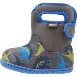 Buty zimowe damskie: Bogs CLASSIC DINO Śniegowce dark gray/multicolor