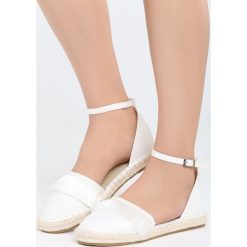 Białe Espadryle Touching My Heart. Białe espadryle damskie Born2be, bez wzorów, bez obcasa, na płaskiej podeszwie. Za 59,99 zł.