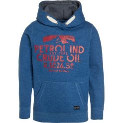 Petrol Industries HOODED Bluza z kapturem deep sea. Niebieskie bluzy chłopięce marki Petrol Industries, z bawełny, z kapturem. W wyprzedaży za 135,20 zł.