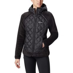 Kurtka Columbia Techy Hybrid 1748421010. Czarne kurtki damskie Columbia, l, bez wzorów, bez kaptura. Za 391,99 zł.