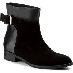 Botki GINO ROSSI - Miwa DBH529-S95-3V49-9999-0 99/99. Czarne botki damskie na obcasie marki Gino Rossi, z materiału. W wyprzedaży za 279,00 zł.