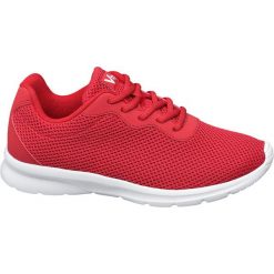 Sneakersy damskie Vty czerwone. Czerwone sneakersy damskie Vty, z materiału. Za 99,90 zł.