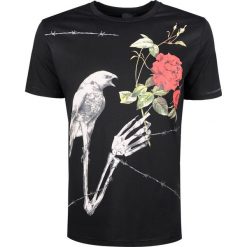 Just Cavalli T-shirt. T-shirty męskie Roberto Cavalli, z nadrukiem, z bawełny, z okrągłym kołnierzem. Za 249,00 zł.