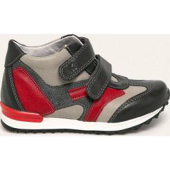 Kornecki - Buty dziecięce. Niebieskie trampki chłopięce Kornecki, bez wzorów, ze skóry ekologicznej, sportowe, bez zapięcia. Za 169,90 zł.