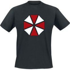Resident Evil Umbrella Corp. - Logo T-Shirt czarny. Czarne koszulki męskie Resident Evil, l, z nadrukiem, z okrągłym kołnierzem, krótkie. Za 79,90 zł.