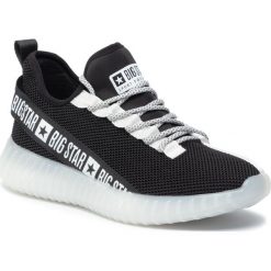 Sneakersy BIG STAR - FF274404 Black. Czarne półbuty damskie BIG STAR, ze skóry. W wyprzedaży za 169,00 zł.