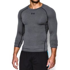 Under Armour Koszulka Męska HG LS COMP-CBH//BLK Szara r. XS (1257471-090). Szare koszulki sportowe męskie marki Under Armour, l, z elastanu. Za 116,57 zł.