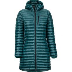 Płaszcz przejściowy "Avant L Featherless" w kolorze ciemnozielonym. Zielone kurtki damskie Marmot, s, bez wzorów, z materiału. W wyprzedaży za 559,95 zł.