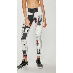 Reebok - Legginsy. Białe legginsy damskie marki Reebok, s, z elastanu. W wyprzedaży za 199,90 zł.