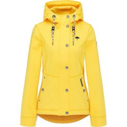 Kurtka softshellowa w kolorze żółtym. Żółte kurtki damskie Schmuddelwedda Woman, xxl, bez wzorów. W wyprzedaży za 219,95 zł.
