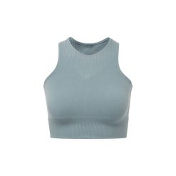 Biustonosze adidas Koszulka Warpknit Crop. Zielone t-shirty damskie Adidas, l. Za 269,00 zł.