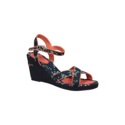 Sandały Pepe jeans SANDAŁY PLS90118. Czarne sandały damskie marki Pepe Jeans, bez wzorów, z jeansu, bez obcasa, bez zapięcia. Za 139,99 zł.