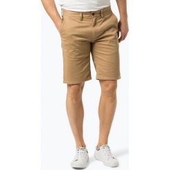Tommy Jeans - Spodenki męskie, beżowy. Brązowe spodenki i szorty męskie marki Tommy Jeans, m, bez wzorów, z jeansu. Za 299,95 zł.