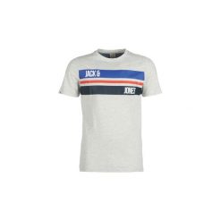 T-shirty z krótkim rękawem Jack Jones JORTILMAN. Szare t-shirty męskie Jack & Jones, s, bez wzorów, bez kołnierzyka, krótkie. Za 59,30 zł.