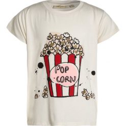 Soft Gallery PILOU Tshirt z nadrukiem gardenia. Białe t-shirty damskie marki Soft Gallery, z nadrukiem, z elastanu. Za 169,00 zł.