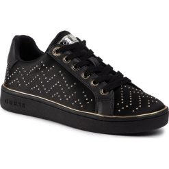 Sneakersy GUESS - Bikram2 FL5KR2 SAT12 BLACK. Czarne półbuty damskie Guess, ze skóry ekologicznej. Za 589,00 zł.