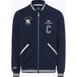 La Martina - Męska bluza rozpinana, niebieski. Niebieskie bluzy męskie rozpinane marki La Martina, m. Za 899,95 zł.