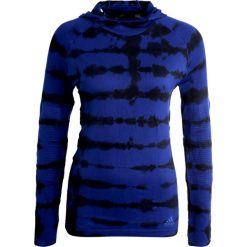 Adidas Performance Koszulka sportowa mystery ink/legend ink. Niebieskie topy sportowe damskie marki adidas Performance, s, z materiału. W wyprzedaży za 265,30 zł.