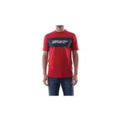 T-shirty z krótkim rękawem Tommy Hilfiger MW0MW010468 BIG SCALE. Czerwone t-shirty męskie TOMMY HILFIGER, s, bez wzorów, bez kołnierzyka, krótkie. Za 131,30 zł.